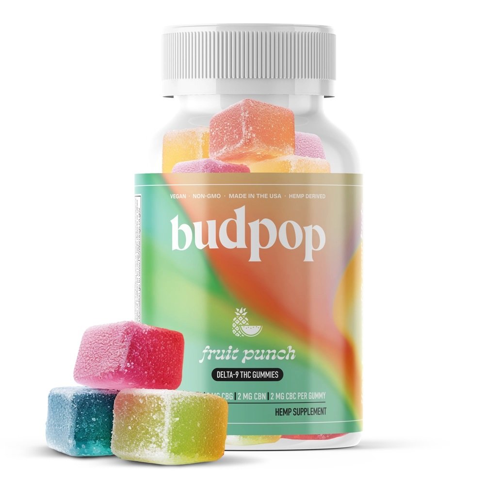 BP_FRUITPUNCH_GUMMIES-.jpg Fruit Punch Delta 9 THC Gummies - Image 1