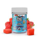 High-Potency HHC Gummies – Strawberry Burst